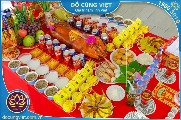 Hình ảnh bộ tam sên cúng khai trương