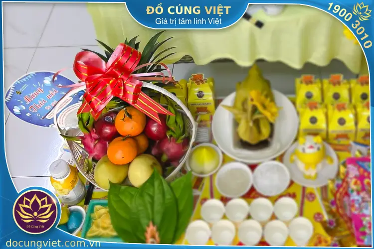 Hình ảnh mâm ngũ quả miền Trung