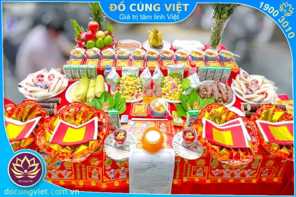 mâm cúng cô hồn