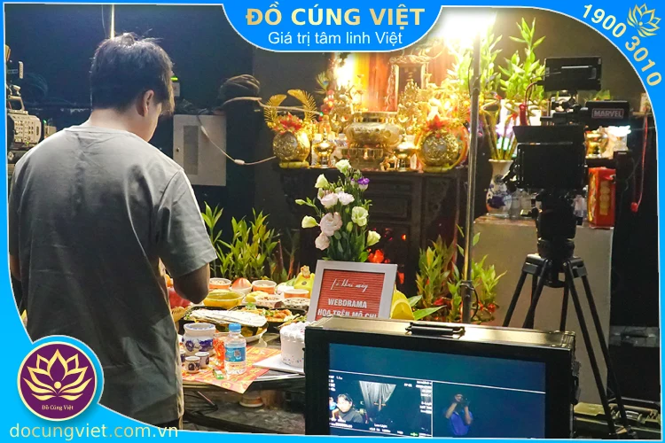 Mâm Cúng Khai Máy Quay Phim