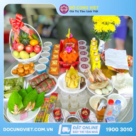 Mâm Cúng Tất Niên Cuối Năm