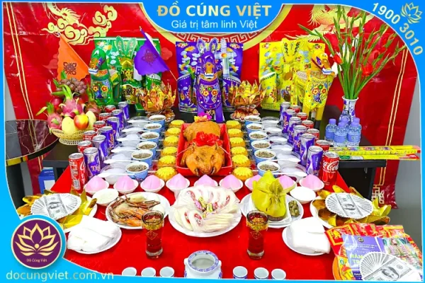 Mâm cúng tổ nghề