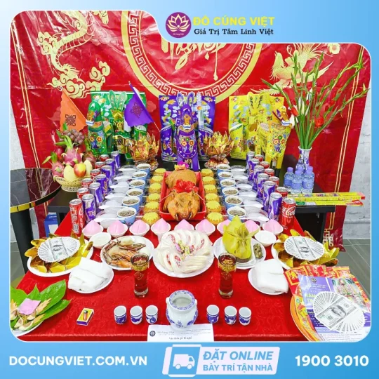 Mâm cúng tổ nghề - GÓI VIP