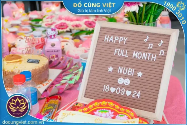 Cách tính ngày đầy tháng bé trai, bé gái