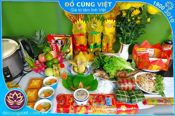 Mâm cúng ông Táo