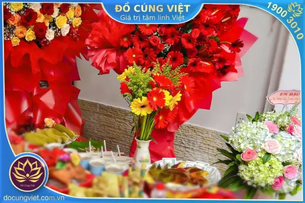Những loại hoa cúng khai trương hồng phát