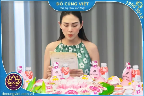 Không cúng thôi nôi có sao không?