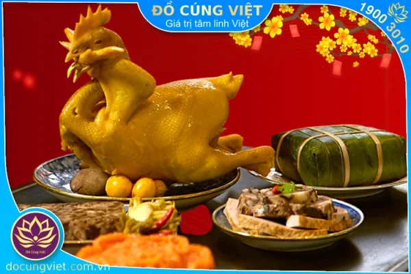 Hình ảnh mâm cúng giao thừa
