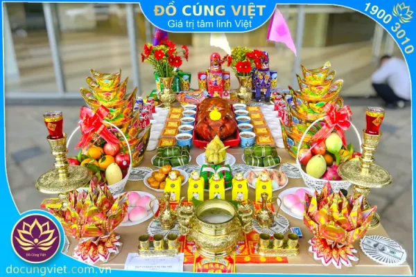 mâm cúng khai trương công ty và cửa hàng