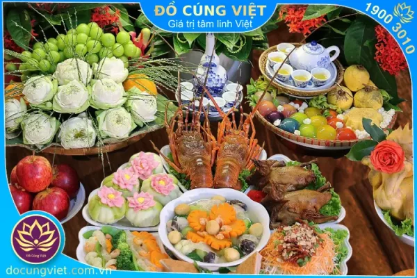 Mâm cúng rằm