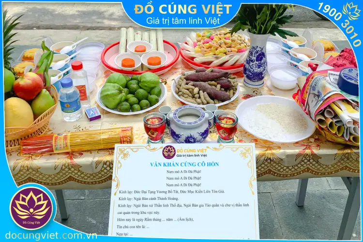 Văn khấn cô hồn